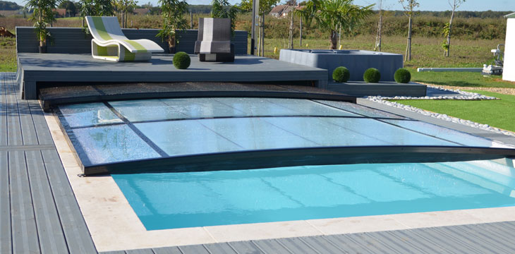 abri piscine 12x6